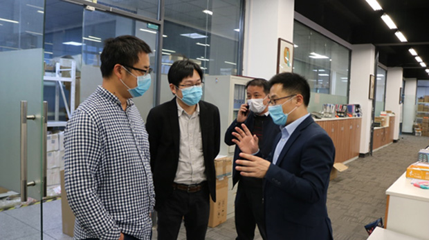 校企合作 福州大學(xué)電氣工程與自動(dòng)化學(xué)院王武副院長(zhǎng)一行來中電參觀考察